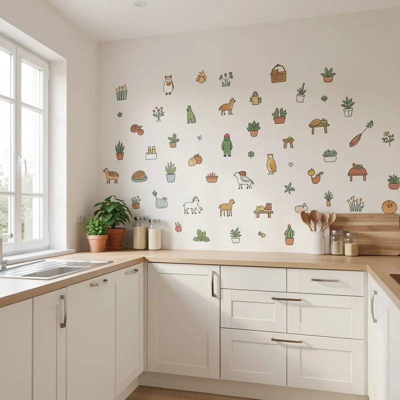 Sticker mural cuisine : guide pour bien le choisir